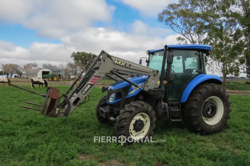 Tractor New Holland TD 5.80 C/Pala MX