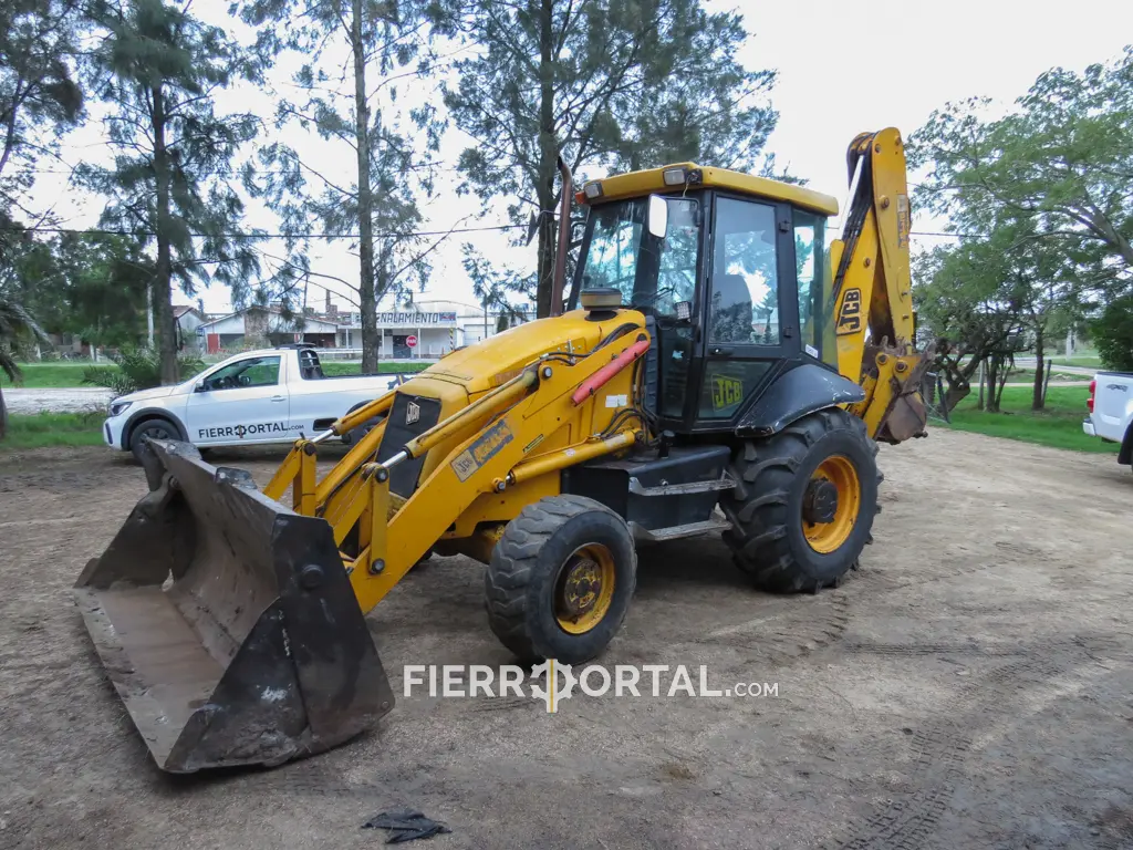 Retro excavadora JCB 