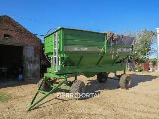 [REF: 022-015] Tolva Semillera Gimetal 