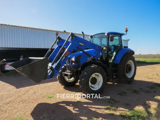 [REF: 011-066] New Holland T6.110 Con pala mx